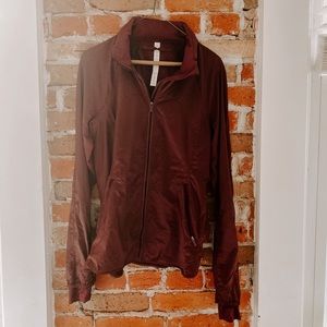 Lululemon Maroon Windbreaker